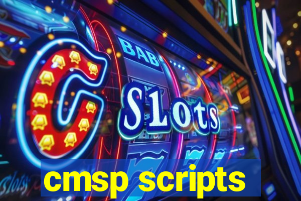 cmsp scripts